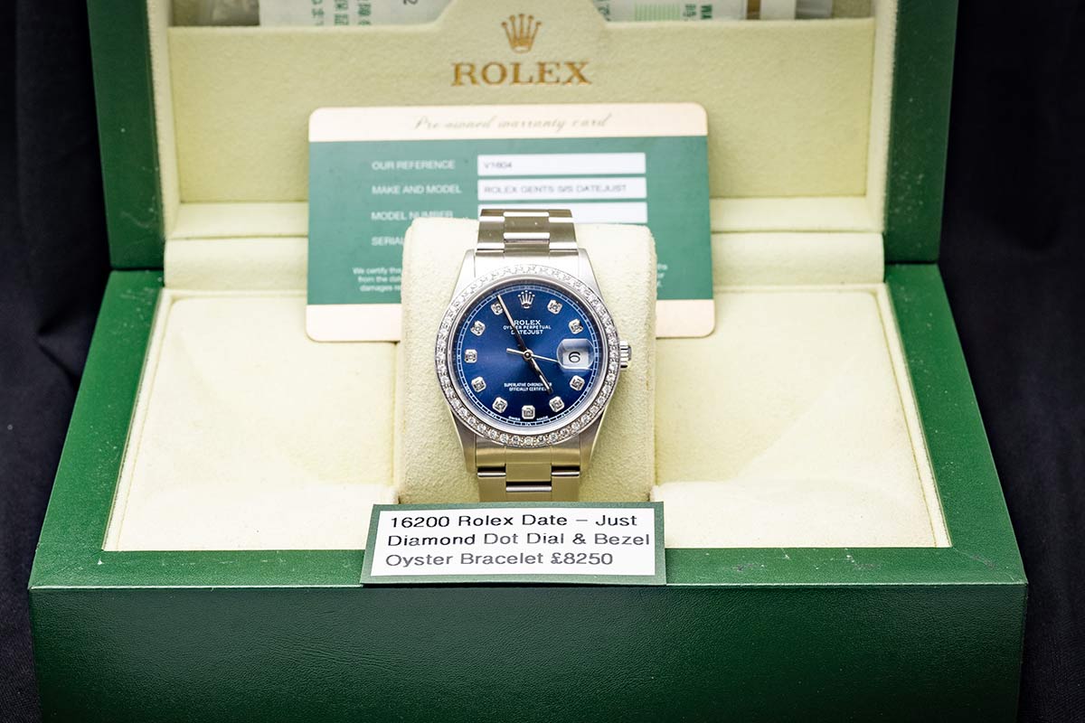 116200 Rolex Oyster Perpetual Date – Just