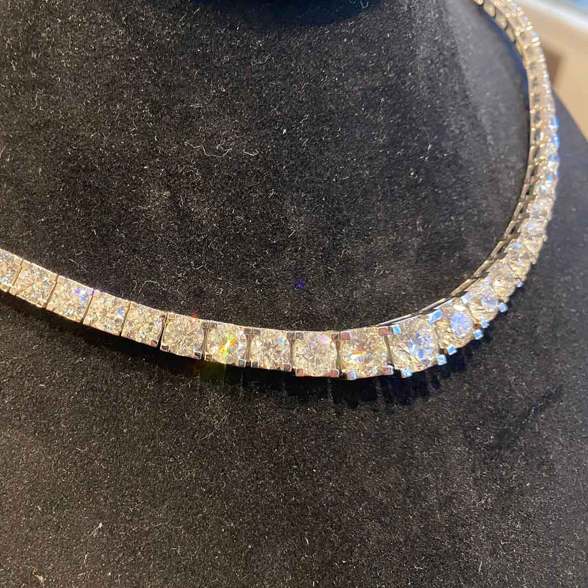 Juels Limited Norfolk Diamond Necklace